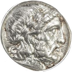 SELEUKID KINGDOM: Seleukos I Nikator, 312-280 BC, AR drachm, Seleukeia mint. ANACS EF40