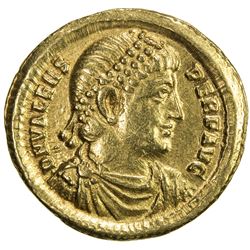 ROMAN EMPIRE: Valens, 364-378 AD, AV solidus (4.43g), Antioch. VF-EF