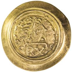 LOMBARDS: Cunincpert, 688-700, AV tremissis (1.17g), Pavia. VF-EF