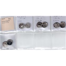 PARTHIAN KINGDOM: LOT of 8 silver drachms