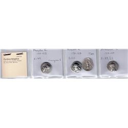 PARTHIAN KINGDOM: LOT of 4 silver drachms
