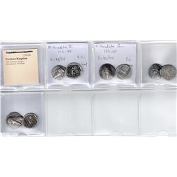 PARTHIAN KINGDOM: LOT of 8 silver drachms