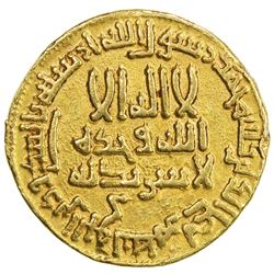 ABBASID: al-Rashid, 786-809, AV dinar (4.22g), NM (Egypt), AH171. VF-EF