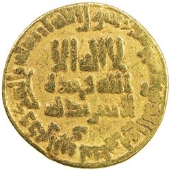 ABBASID: al-Rashid, 786-809, AV dinar (4.14g), NM (Egypt), AH190. VG-F