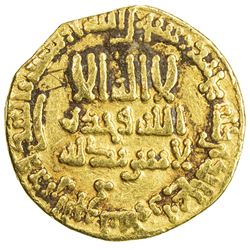 ABBASID: al-Rashid, 786-809, AV dinar (4.13g), NM (Egypt), AH176. VF