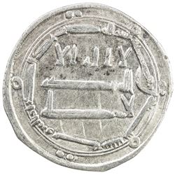 ABBASID: al-Rashid, 786-809, AR dirham (2.80g), al-Haruniya, AH170. VF