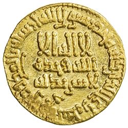 ABBASID: al-Amin, 809-813, AV dinar (4.26g), NM (Egypt), AH195. EF