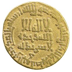 ABBASID: al-Ma'mun, 810-833, AV dinar (4.03g), NM (Egypt), AH196. F