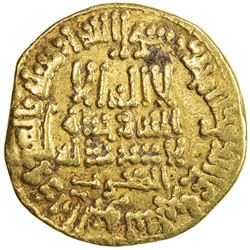 ABBASID: al-Ma'mun, 810-833, AV dinar (4.05g), Misr, AH204. F-VF