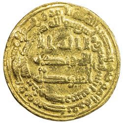 ABBASID: al-Wathiq, 842-847, AV dinar (4.00g), Misr, AH232. F