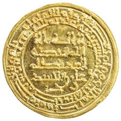 IKHSHIDID: 'Ali b. al-Ikhshid, 961-966, AV dinar (3.79g), Misr, AH351. UNC