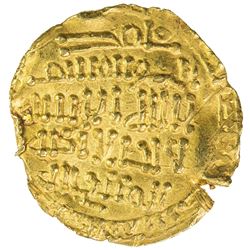 FATIMID: al-Qa'im, 934-946, AV 1/4 dinar (1.00g), NM, NM. VF-EF