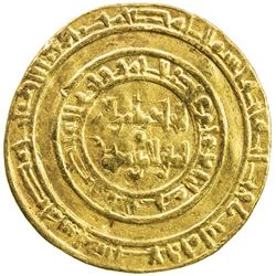 FATIMID: al-Hakim, 996-1021, AV dinar (4.21g), Misr, AH389. VF