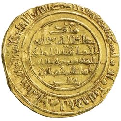FATIMID: al-Mustansir, 1036-1094, AV dinar (4.05g), al-Iskandariya, AH483. F-VF