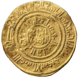 FATIMID: al-Amir al-Mansur, 1101-1130, AV dinar (4.17g), al-Iskandariya, AH501. F-VF