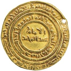 FATIMID: al-Hafiz, 1131-1149, AV dinar (4.16g), Misr, AH530. VF