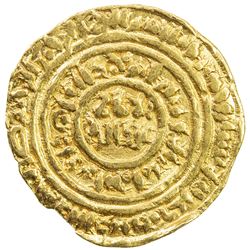 FATIMID: al-'Adid, 1160-1171, AV dinar (3.86g), Misr, AH560. VF
