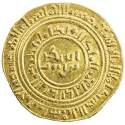AYYUBID: Abu Bakr I, 1196-1218, AV dinar (4.03g), al-Qahira, AH613. EF