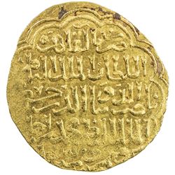 BAHRI MAMLUK: Hasan, 1st reign, 1347-1351, AV dinar (5.11g), al-Qahira, AH751. UNC