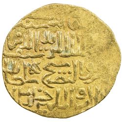 BURJI MAMLUK: Shaykh, 1412-1421, AV dinar (6.38g), al-Qahira. VF-EF