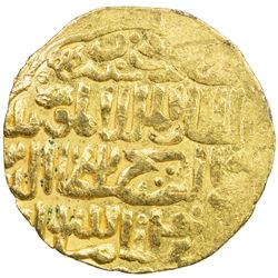 BURJI MAMLUK: Shaykh, 1412-1421, AV dinar (7.51g), al-Iskandariya, DM. VF
