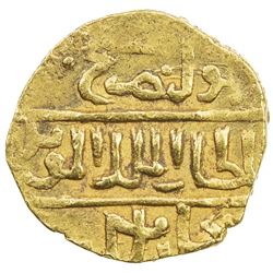 BURJI MAMLUK: Shaykh, 1412-1421, AV bunduqi (ducat) (3.34g), al-Qahira, AH(81)5. VF