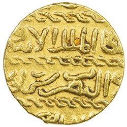 BURJI MAMLUK: Barsbay, 1422-1438, AV ashrafi (3.42g), MM, AH83x. EF