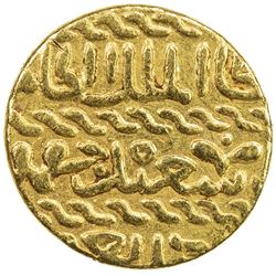 BURJI MAMLUK: Jaqmaq, 1438-1453, AV ashrafi (3.39g) (al-Qahira), AH84x. VF