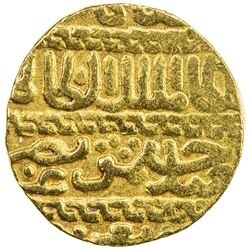 BURJI MAMLUK: Jaqmaq, 1438-1453, AV ashrafi (3.42g), al-Qahira, AH84x. VF