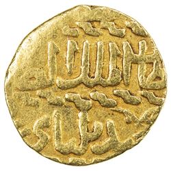 BURJI MAMLUK: Bilbay, 1467, AV ashrafi (3.40g), MM, ND. VF