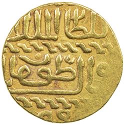 BURJI MAMLUK: Tumanbay I, 1501, AV ashrafi (3.37g), NM, AH906. EF