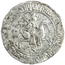 SELJUQ OF RUM: Sulayman II, 1196-1204, AR dirham (3.15g), Kayseri, AH597. EF