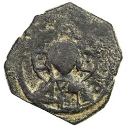 DANISHMENDID: Amir Ghazi, 1104-1134, AE dirham (3.52g), ND. F-VF