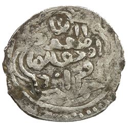 DENIZLI: Murad, 1334-1360, AR akce (0.86g), Ladiq (misspelled!), ND. VF