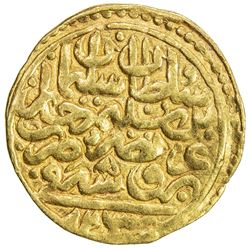 OTTOMAN EMPIRE: Suleyman I, 1520-1566, AV sultani (3.45g), Bursa, AH926. VF