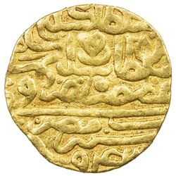 OTTOMAN EMPIRE: Suleyman I, 1520-1566, AV sultani (3.52g), Misr, AH942. VF
