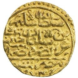 OTTOMAN EMPIRE: Selim II, 1566-1574, AV sultani (3.39g), Misr, AH974. EF