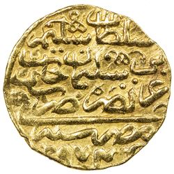 OTTOMAN EMPIRE: Selim II, 1566-1574, AV sultani (3.49g), Misr, AH974. VF-EF