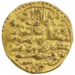 OTTOMAN EMPIRE: Murad III, 1574-1595, AV sultani (3.47g), Halab, AH982. VF