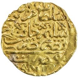 OTTOMAN EMPIRE: Murad III, 1574-1595, AV sultani (3.51g), Misr, AH982. VF