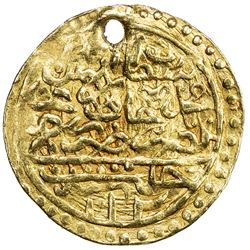 OTTOMAN EMPIRE: Ahmed I, 1603-1617, AV sultani (3.49g), Halab, AH1012. VF
