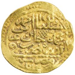 OTTOMAN EMPIRE: Ahmed I, 1603-1617, AV sultani (3.51g), Misr, AH1012. VF-EF