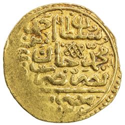 OTTOMAN EMPIRE: Ahmed I, 1603-1617, AV sultani (3.44g), Misr, AH1012. VF