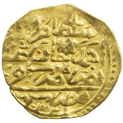 OTTOMAN EMPIRE: Murad IV, 1623-1640, AV sultani (3.40g), Misr, AH1032. EF
