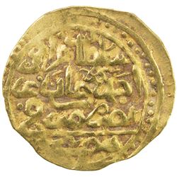 OTTOMAN EMPIRE: Murad IV, 1623-1640, AV sultani (3.42g), Misr, AH(103)2. VF