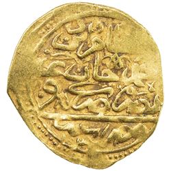 OTTOMAN EMPIRE: Murad IV, 1623-1640, AV sultani (3.40g), Misr, AH1032. VF