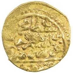 OTTOMAN EMPIRE: Mehmet IV, 1648-1687, AV sultani (3.47g), Kostantiniye, DM. VF