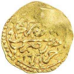 OTTOMAN EMPIRE: Mehmet IV, 1648-1687, AV sultani (3.45g), Jaza'ir (Cezayir), AH1088. VF