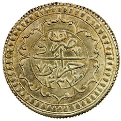 ALGIERS: Mahmud II, 1808-1830, AR 2 budju (19.93g), Jaza'ir, AH1237. EF-AU