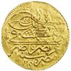 Image 1 : EGYPT: Ahmed III, 1703-1730, AV eshrefi (sultani) (3.48g), Misr, AH1115. EF-AU